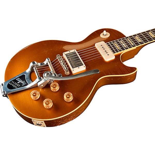 Gibson Custom M2M Murphy Lab Fifty-Five Les Paul Standard Heavy Aged Electric Guitar Double Gold