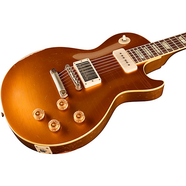 Gibson Custom M2M Murphy Lab Fifty-Five Les Paul Standard Heavy Aged Electric Guitar Double Gold