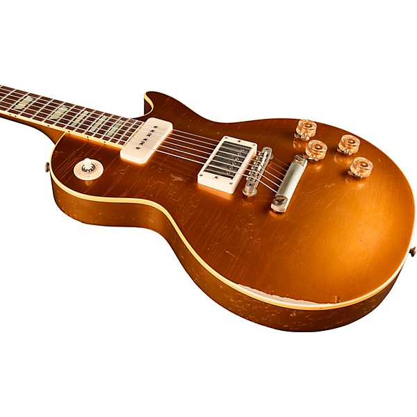 Gibson Custom M2M Murphy Lab Fifty-Five Les Paul Standard Heavy Aged Electric Guitar Double Gold