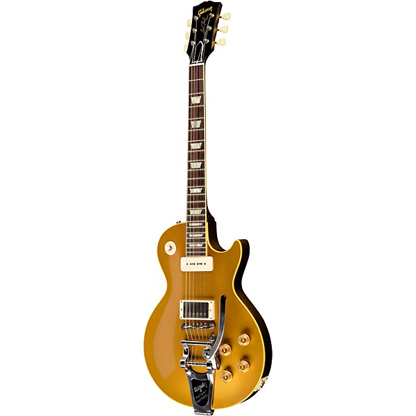 Gibson Custom M2M Murphy Lab Fifty-Five Les Paul Standard Bigsby Ultra Light Aged Electric Guitar Double Gold