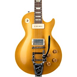 Gibson Custom M2M Murphy Lab Fifty-Five Les Paul Standard Bigsby Ultra Light Aged Electric Guitar Double Gold