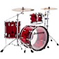 Ludwig Vistalite 50th Anniversary Pro Beat 3-Piece Shell Pack With 24" Bass Drum Red thumbnail