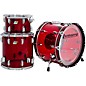 Ludwig Vistalite 50th Anniversary Pro Beat 3-Piece Shell Pack With 24" Bass Drum Red