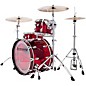 Ludwig Vistalite 50th Anniversary Fab 3-Piece Shell Pack With 22" Bass Drum Red