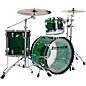 Ludwig Vistalite 50th Anniversary Fab 3-Piece Shell Pack With 22" Bass Drum Green thumbnail
