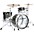 Ludwig Vistalite 50th Anniversary ... Ludwig Vistalite 50th Anniversary Fab 3-Piece Shell Pack With 22" Bass Drum Smoke/Clear