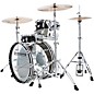 Ludwig Vistalite 50th Anniversary Fab 3-Piece Shell Pack With 22" Bass Drum Smoke/Clear