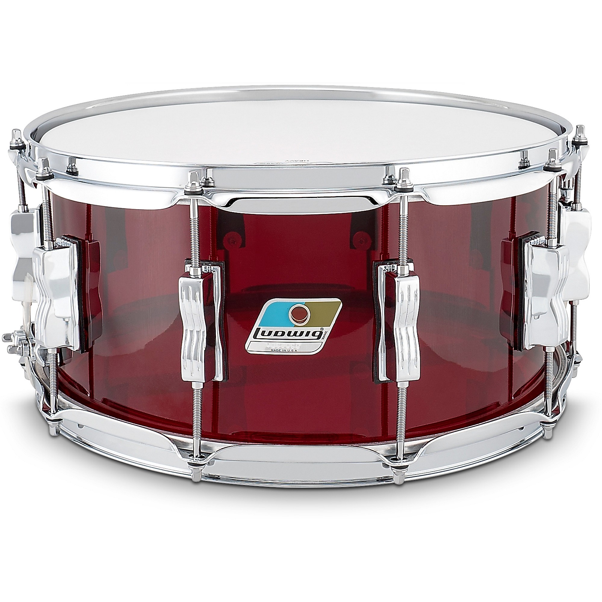 Ludwig best sale vistalite red