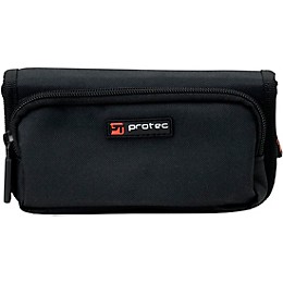 Protec A213ZIP Nylon 4-Piece French Horn Mouthpiece Pouch with Zipper Closure Black