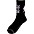 Perri's ACDC Lightning Strikes Crew Socks Black/White Perri's ACDC Lightning Strikes Crew Socks Black/White