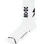 Perri's ACDC Lightning Strikes Crew Socks White/Black thumbnail