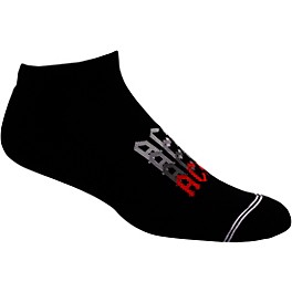 Perri's ACDC Electric Shock Liner Socks White Perri's ACDC Electric Shock Liner Socks Black