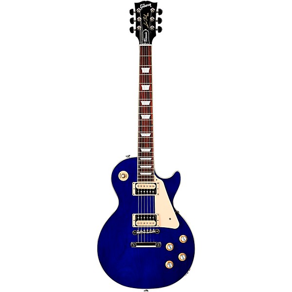 Gibson Limited-Edition Les Paul Classic Electric Guitar Chicago Blue