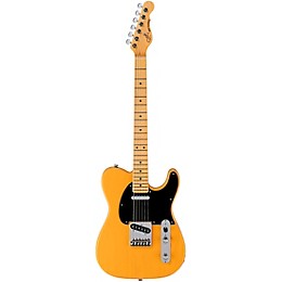 G&L Fullerton Deluxe ASAT Classic Alnico Electric Guitar Butterscotch