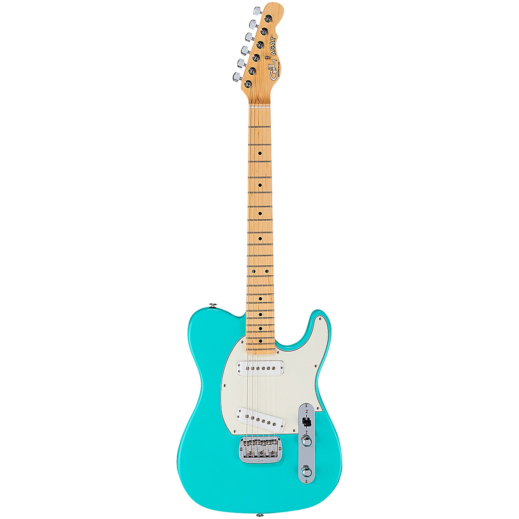 G&L Fullerton Deluxe ASAT Special Electric Guitar Turquoise