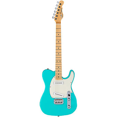 G&L Fullerton Deluxe Asat Special Electric Guitar Turquoise for sale