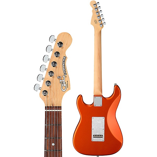 G&L Fullerton Deluxe Comanche Electric Guitar Tangerine Metallic