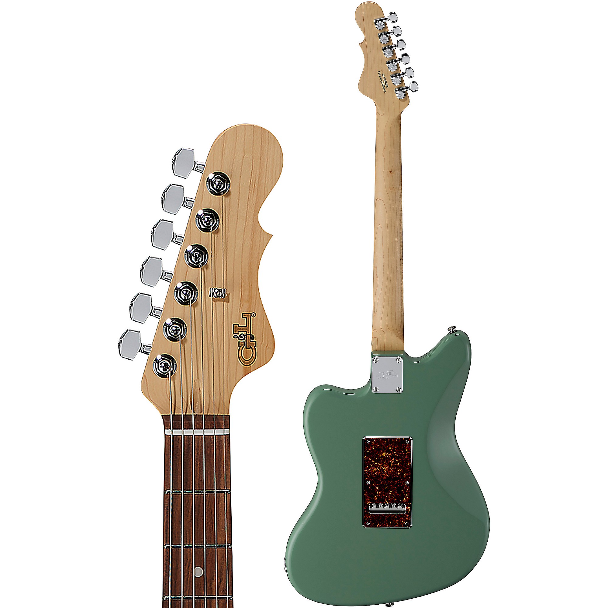 G&L Fullerton Deluxe Doheny Electric Guitar Macha Green