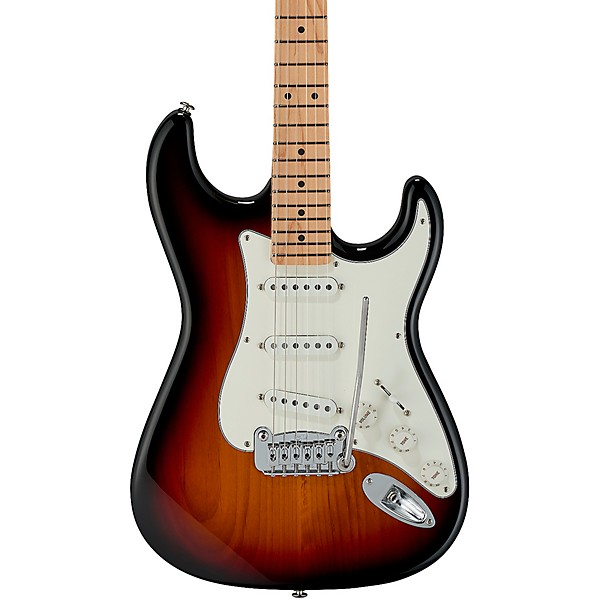 G&L Fullerton Deluxe Legacy Maple Fingerboard Electric Guitar 3-Tone Sunburst