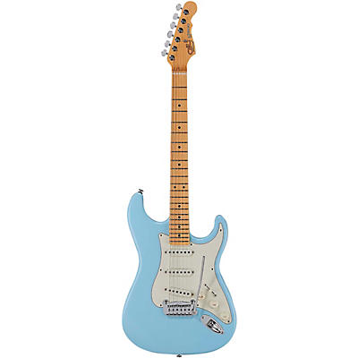 G&L Fullerton Deluxe Legacy Maple Fingerboard Electric Guitar Sonic Blue for sale