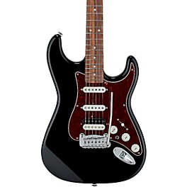 G&L Fullerton Deluxe Legacy HSS Electric Guitar Jet Black G&L Fullerton Deluxe Legacy HSS Electric Guitar Jet Black