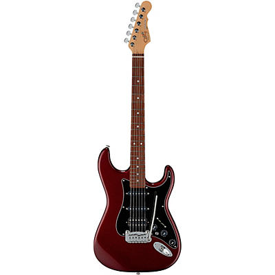 G&L Fullerton Deluxe Legacy Hss Electric Guitar Ruby Red Metallic for sale