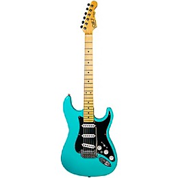 G&L Fullerton Deluxe S 500 Electric Guitar Turquoise