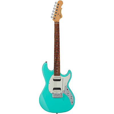 G&L Fullerton Deluxe Skyhawk Hh Electric Guitar Surf Green for sale