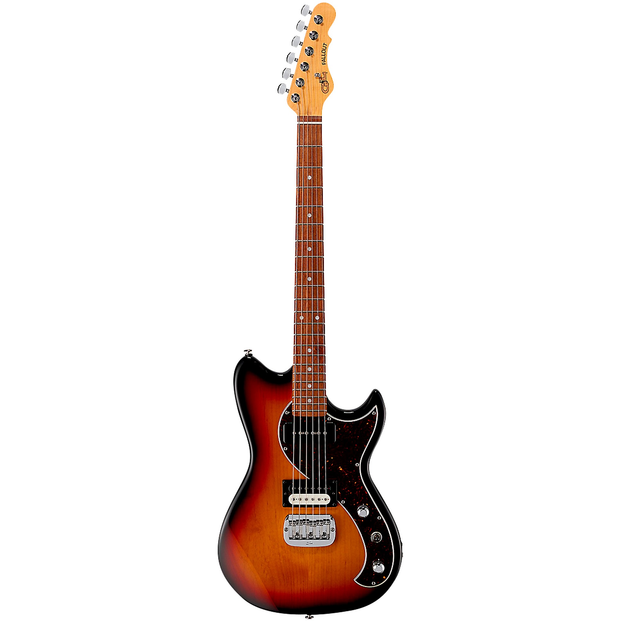 G&L Fullerton Deluxe Fallout Electric Guitar 3-Tone Sunburst