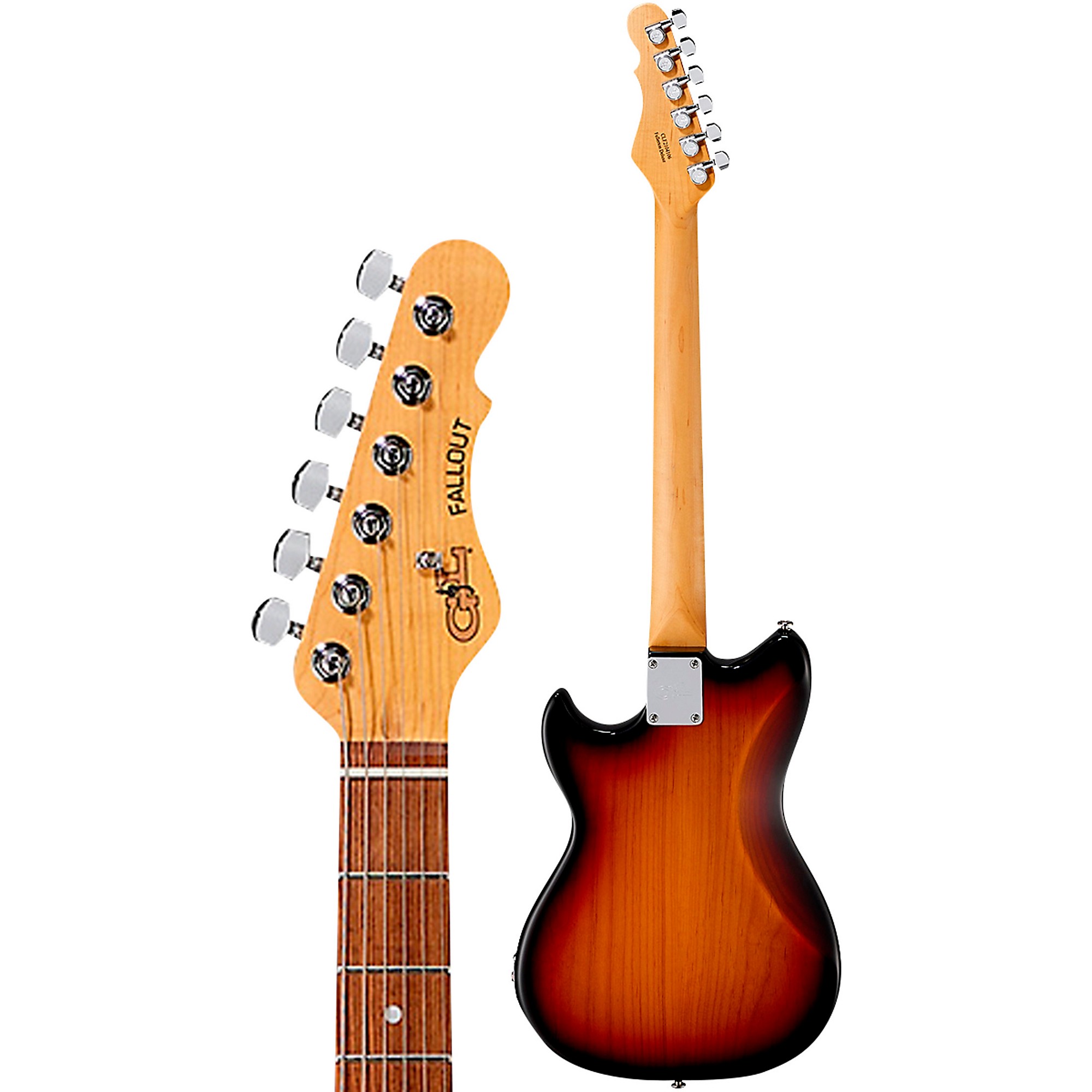 G&L Fallout エレキギター G&L Fullerton Deluxe Fallout Electric Guitar 3-Tone Sunburst