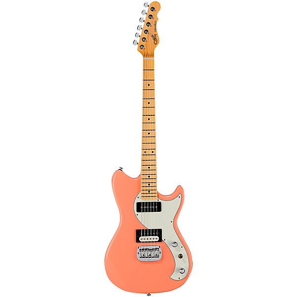 G&L Fullerton Deluxe Fallout Electric Guitar Sunset Coral