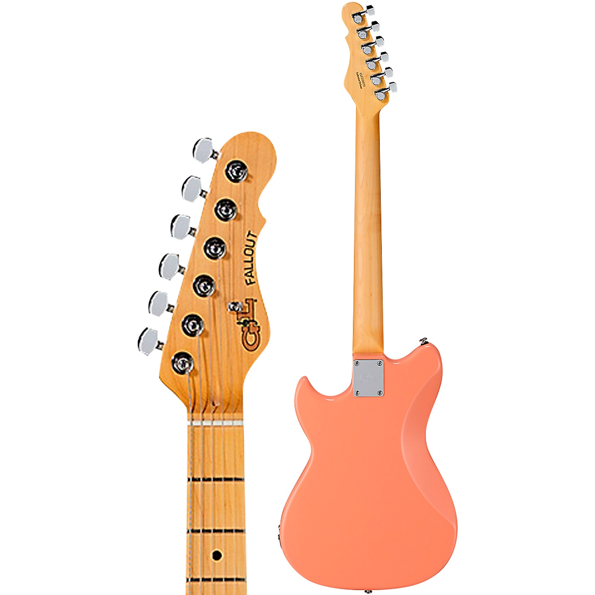 G&L Fullerton Deluxe Fallout Electric Guitar Sunset Coral | Guitar