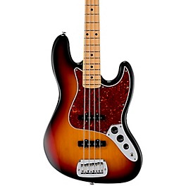 G&L Fullerton Deluxe JB Maple Fingerboard Electric Bass 3-Tone Sunburst