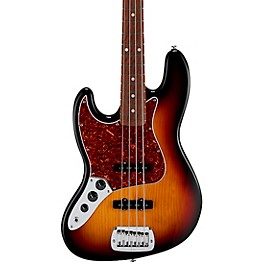 G&L Fullerton Deluxe JB Left Handed Electric Bass 3-Tone Sunburst