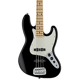 G&L Fullerton Deluxe JB Maple Fingerboard Electric Bass Jet Black