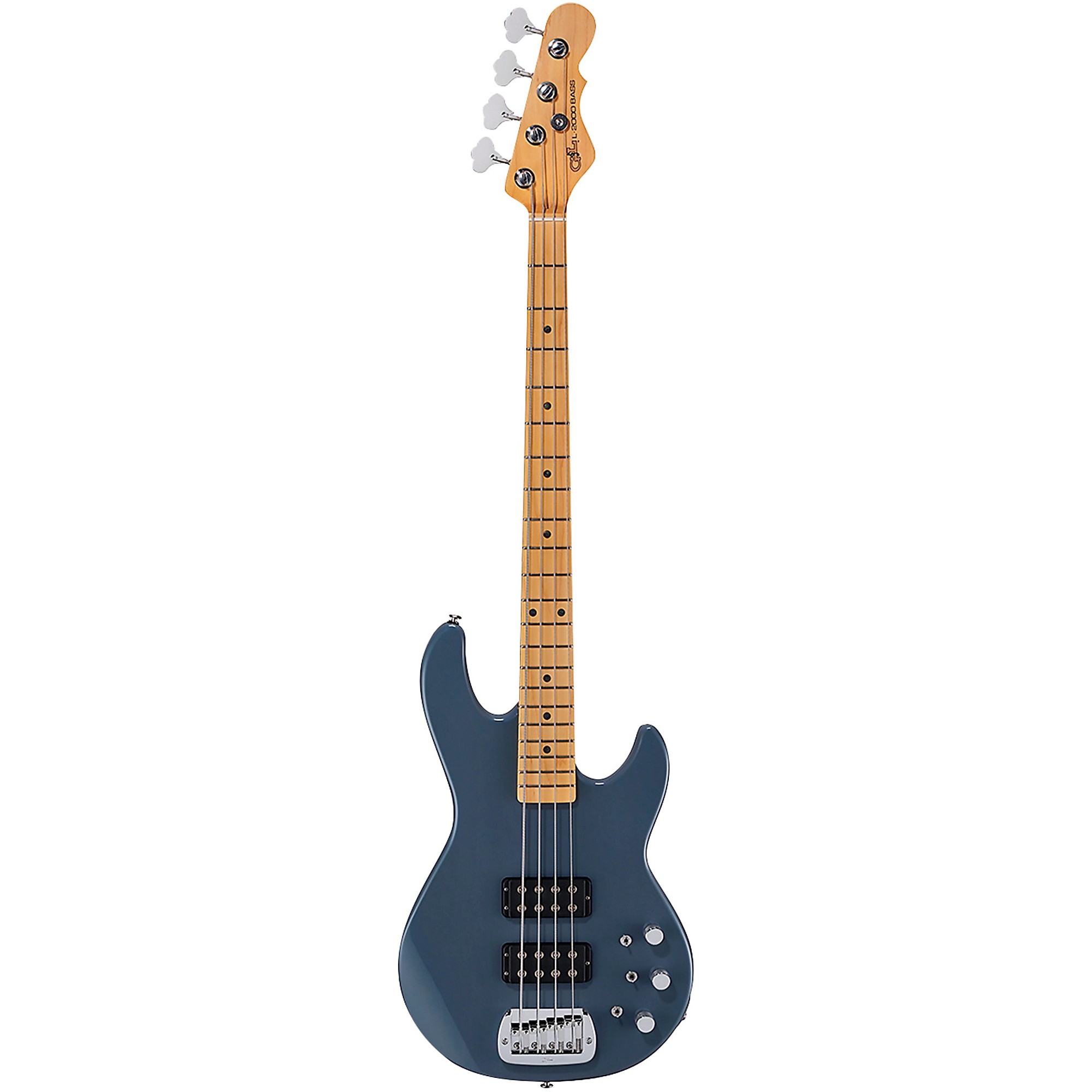 G&L Fullerton Deluxe L-2000 Electric Bass Grey Pearl