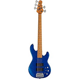 G&L Fullerton Deluxe L-2500 Electric Bass Blue Flake