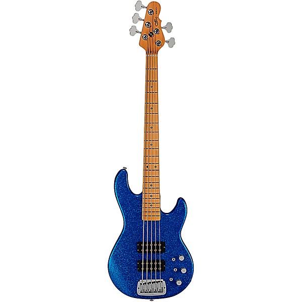 G&L Fullerton Deluxe L-2500 Electric Bass Blue Flake