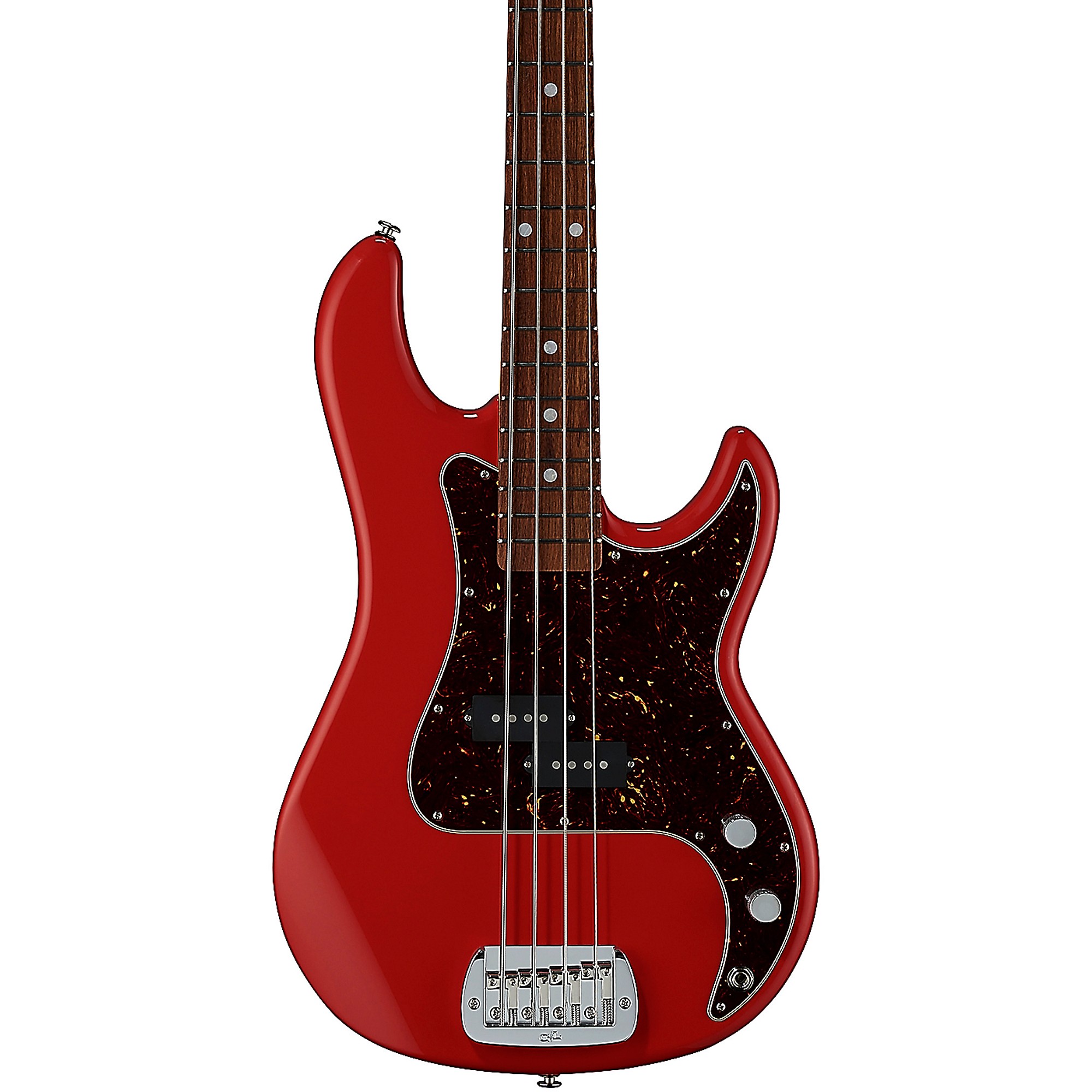 Red Colour Full Size Electric Bass Guitar Deluxe Pack