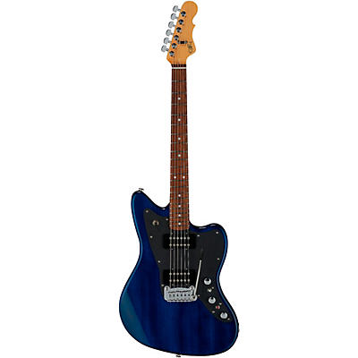G&L Clf Research Doheny V12 Electric Guitar Clear Blue for sale