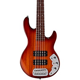 G&L CLF Research L-2500 Series 750 5-String Electric Bass Guitar Old School Tobacco