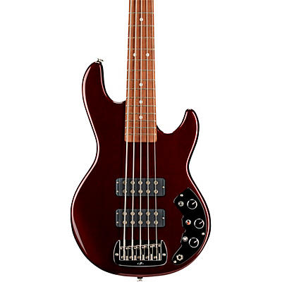 G&L Clf Research L-2500 Series 750 5-String Electric Bass Guitar Ruby Red Metallic for sale
