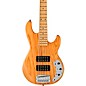G&L CLF Research L-2500 5 String Maple Fingerboard Electric Bass Natural thumbnail