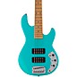 G&L CLF Research L-2500 5 String Maple Fingerboard Electric Bass Turquoise thumbnail