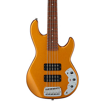 G&L Clf Research L-2500 5-String Electric Bass Pharaoh Gold for sale