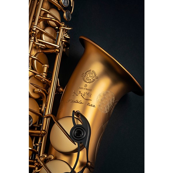 Selmer Paris 92LTD22 Modele 2022 Supreme Alto Saxophone Dark Gold Matte Lacquer