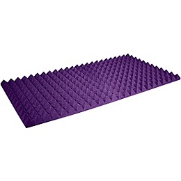 Auralex Studiofoam Pyramids 24"x48"x2" Acoustic Panel 6-Pack Purple