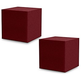 Auralex Studiofoam Bass Trap 12x12x12 inch Cor... Auralex Studiofoam Bass Trap 12x12x12 inch CornerFill Cubes 2-pack Burgundy