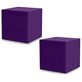 Auralex Studiofoam Bass Trap 12x12x12 inch Corne... Auralex Studiofoam Bass Trap 12x12x12 inch CornerFill Cubes 2-pack Purple