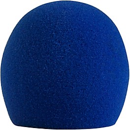 Shure A58WS Foam Windscreen for All Shure Ball Type M... Shure A58WS Foam Windscreen for All Shure Ball Type Microphones Blue